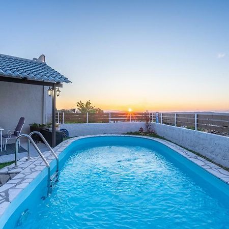 Fontana Luxury Villa Salakos With Pool Near Beach Exteriör bild