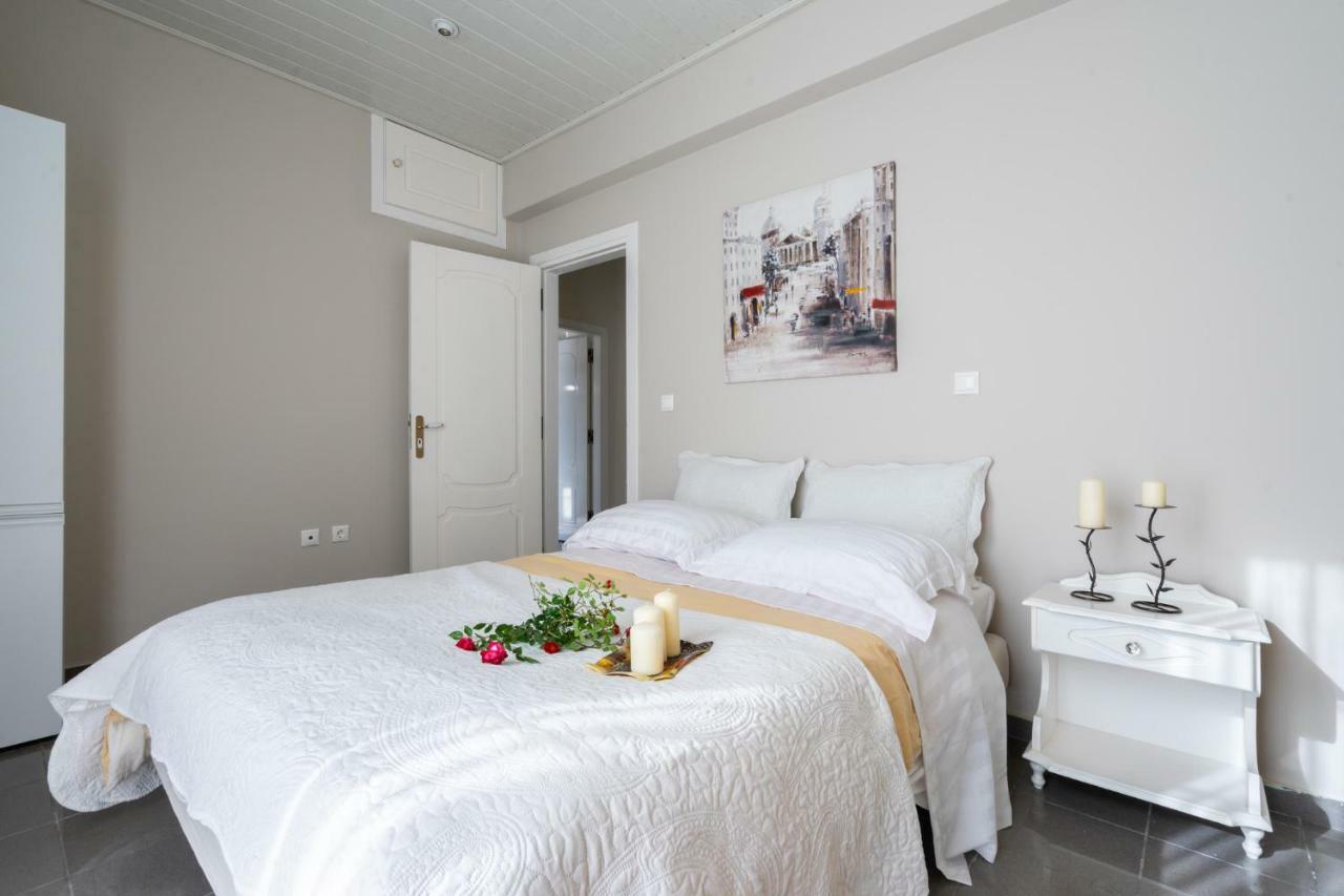 Fontana Luxury Villa Salakos With Pool Near Beach Exteriör bild